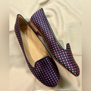 Arturo Chiang Beatrixx Polka Dot Loafers